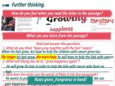 【新課標(biāo)公開課】Unit1 The secrets of happiness Developing ideas Reading for writing 2025新外研版七下英語(yǔ)課件