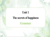 【新課標(biāo)公開課】Unit1 The secrets of happiness Understanding ideas Grammar rules 2025新外研版七下英語(yǔ)課件