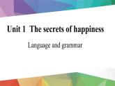 【新課標(biāo)公開課】Unit1 The secrets of happiness Understaning ideas Language and grammar 2025新外研版七下英語(yǔ)課件PPT