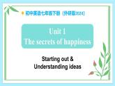 Unit 1 The secrets of happiness（第1課時(shí)） - 七年級(jí)英語(yǔ)下冊(cè) 同步教學(xué)課件+教學(xué)設(shè)計(jì)（外研版2024）