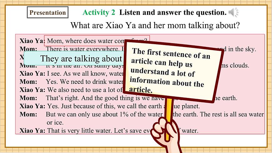 Unit8 Our Blue Planet（第2课时）Function & Pronunciation.教学课件第8页