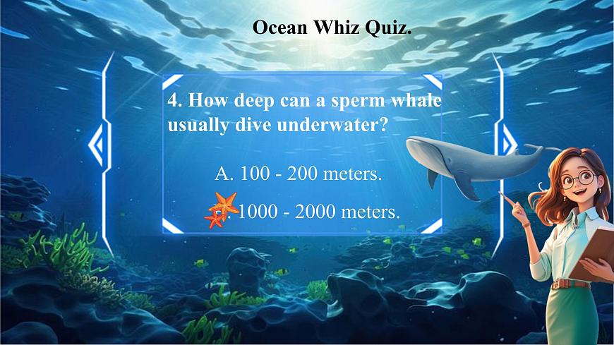 Unit8 Our Blue Planet（第5课时）Grammar in use.教学课件 第7页