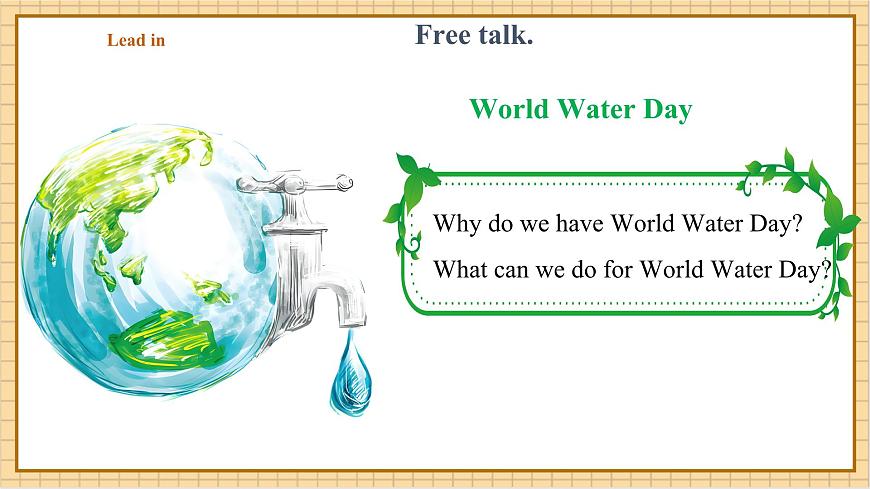 Unit8 Our Blue Planet（第6课时）Oral communication.教学课件 第4页