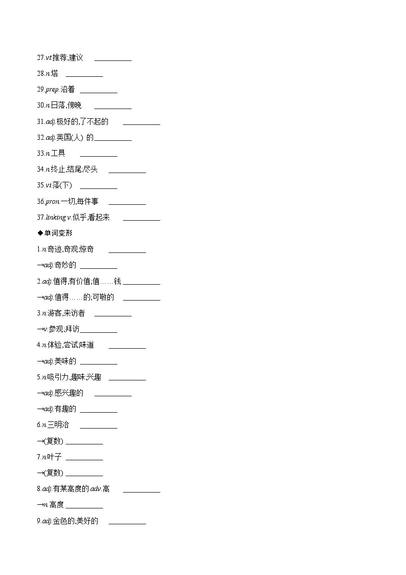 Unit 3 My hometown第2页