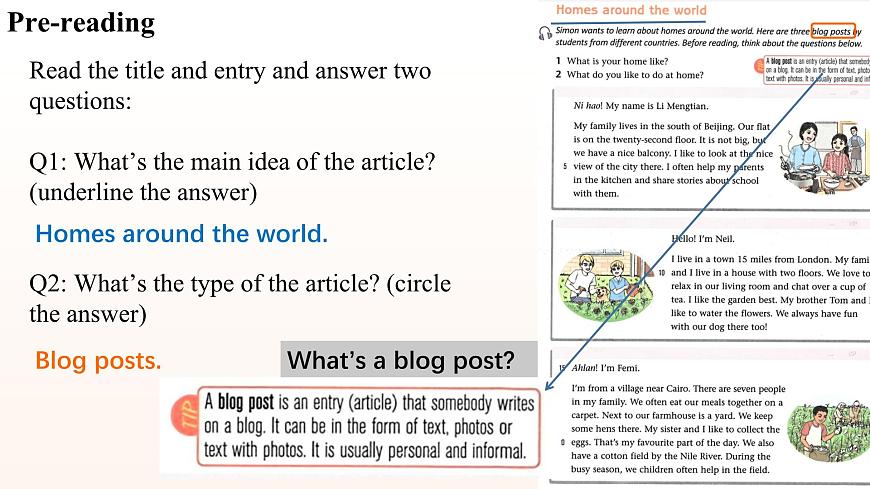 Unit 1 课时2 Reading 1（同步课件）-2024-2025学年七年级英语下册同步精美实用课件（译林版2024）第4页