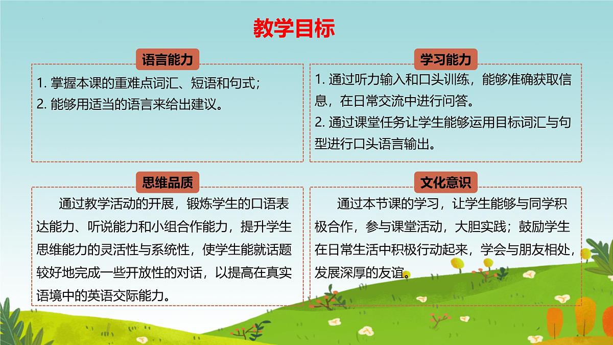 Unit 4 Lesson4 Giving advice（同步课件) )-2024-2025学年七年级英语下册（冀教版2024）第3页