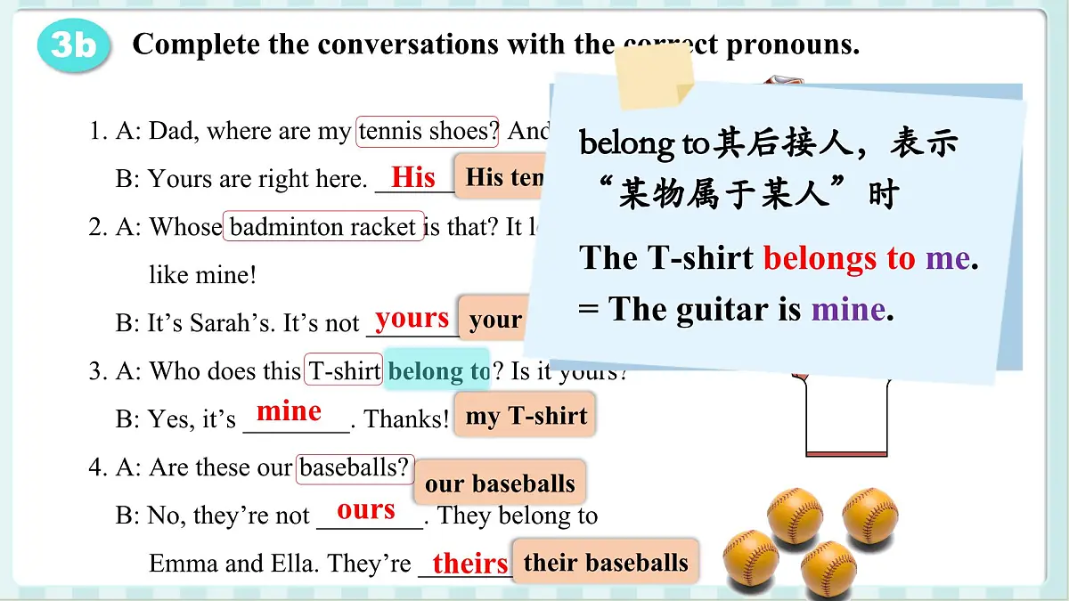 2025-2026学年人教版七年级下册英语Unit 3 Section A (Grammar Focus)课件第7页