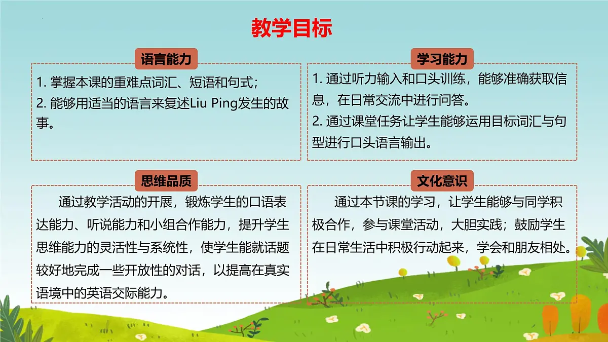 Unit 4 Lesson3 We are with you（同步课件）-2024-2025学年七年级英语下册（冀教版2024）第3页