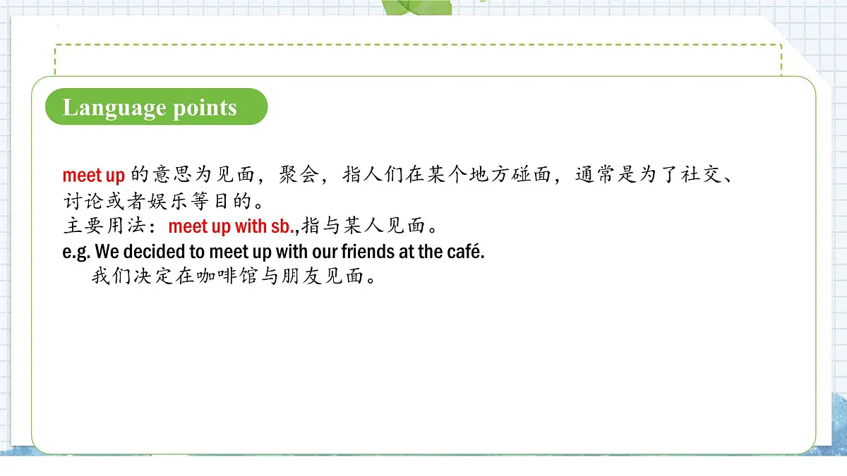 2024版人教版七年级英语下册Unit 7 A Day to Remember Section A (1a-pronunciation) 同步课件第8页