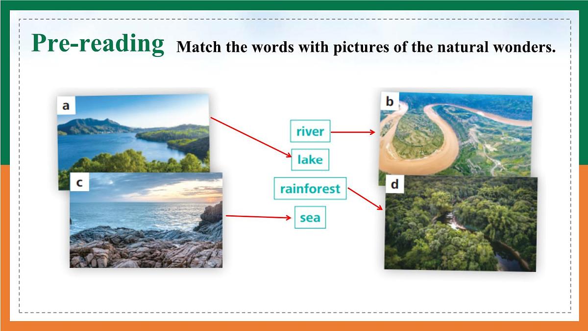 【公开课优质阅读写作课件】Unit 5 Amazing nature Developing ideas Reading for writing新教材2025外研版七下英语第8页