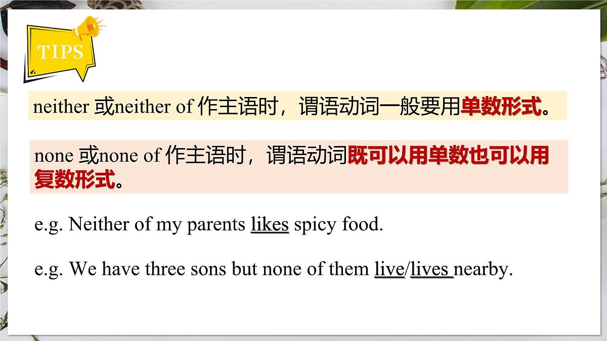 外研版七下英语  Unit2  Lesson 2 Grammar（课件）第7页