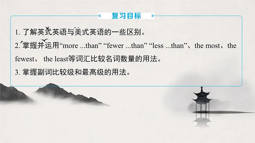 译林版中考英语一轮复习 八年级上册 Unit2 课件第2页