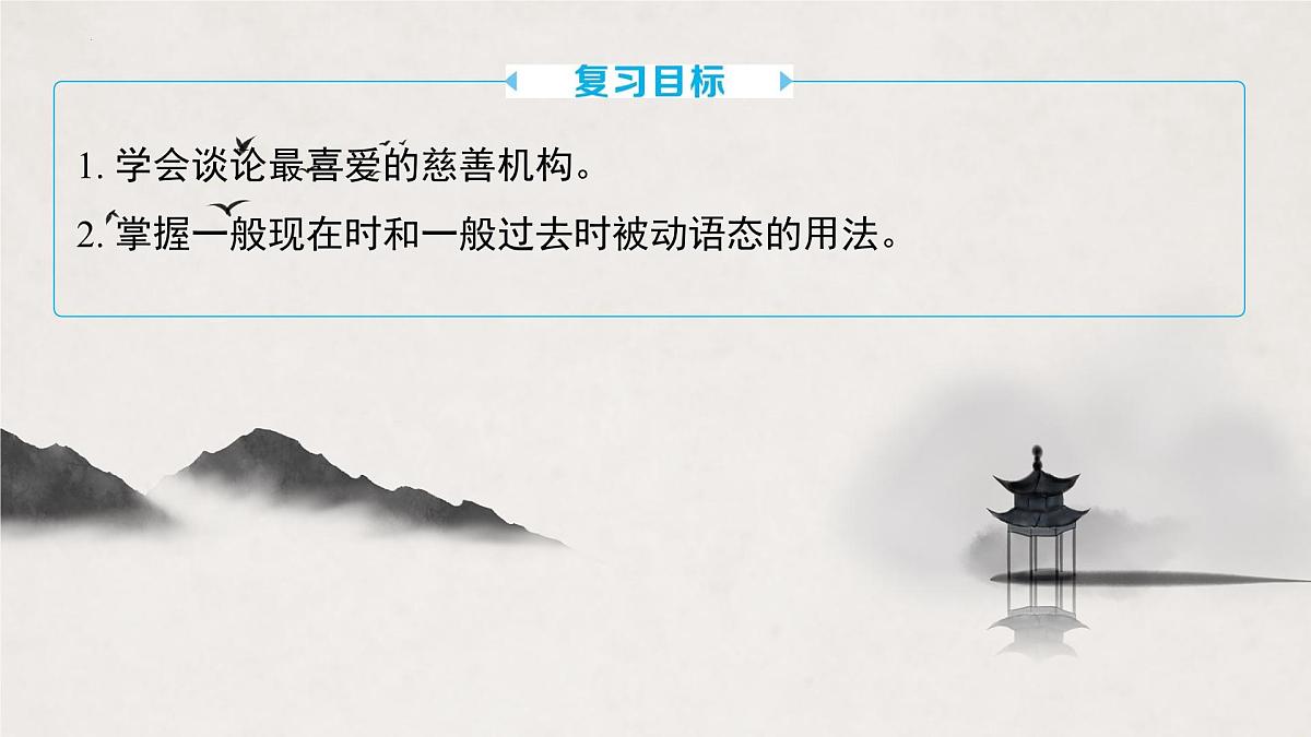 译林版中考英语一轮复习 八年级下册 Unit 7 课件第2页