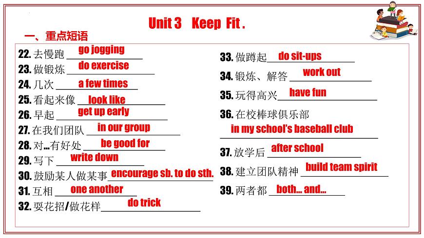 专题02 Units 3~4 教材知识复习课件-2024-2025学年七年级英语下学期期中考点大串讲（人教版2024）第4页