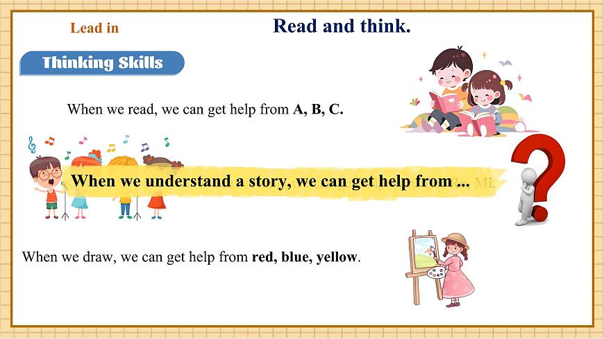 Unit10 Lending a helping hand（第3课时）Thinking skills and Reading strategies.教学设计第6页