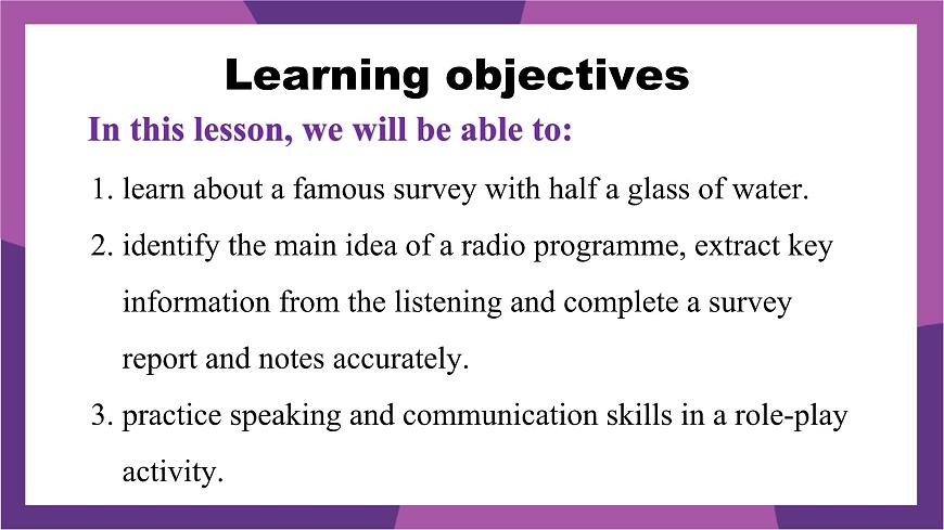 2025外研版7年级下册  Unit 1 Developing ideas—Listening and speaking 课件PPT第2页