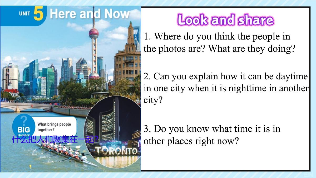 初中  英语 人教版（2024）七年级下册Unit 5 Here and now Section A 课件2第2页