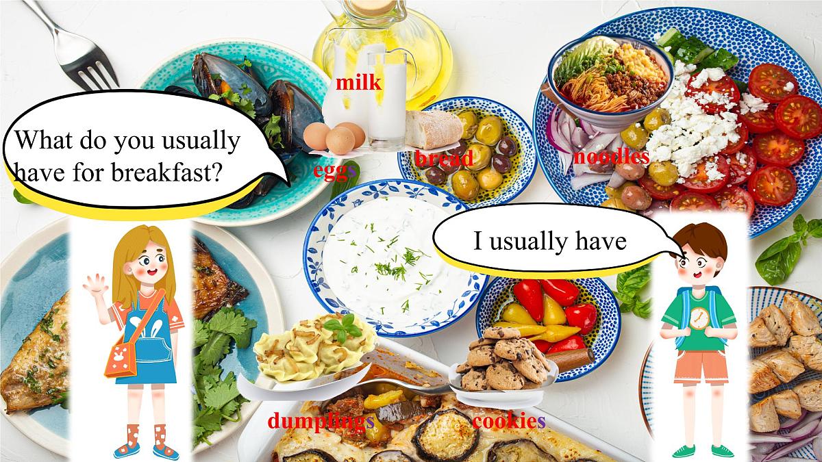 初中 英语 人教版（2024） 七年级下册Unit 4 Eat Well Section A课件第3页