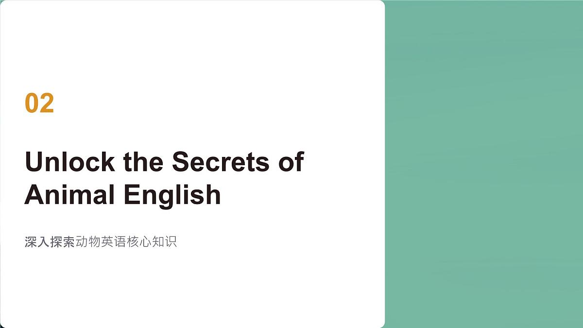 初中  英语  人教版（2024） 七年级下册Unit 1   Animal Friends Section A 课件第5页