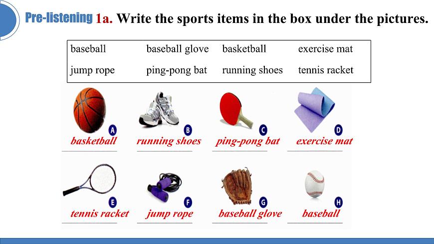 初中  英语  人教版（2024）  七年级下册Unit 3 Keep Fit Section A 课件第5页