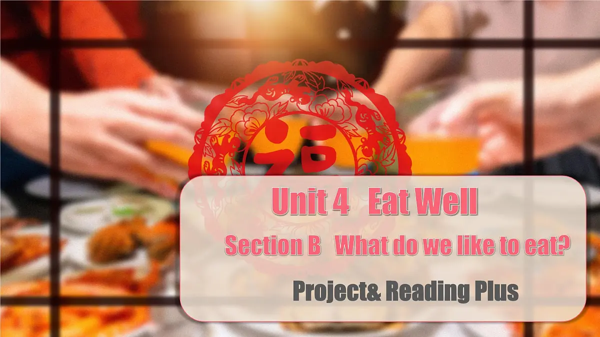 Unit 4 Section B（Project & Reading Plus）（精讲课件）-2024-2025学年七年级英语下册同步精品课件（人教版2024）第1页