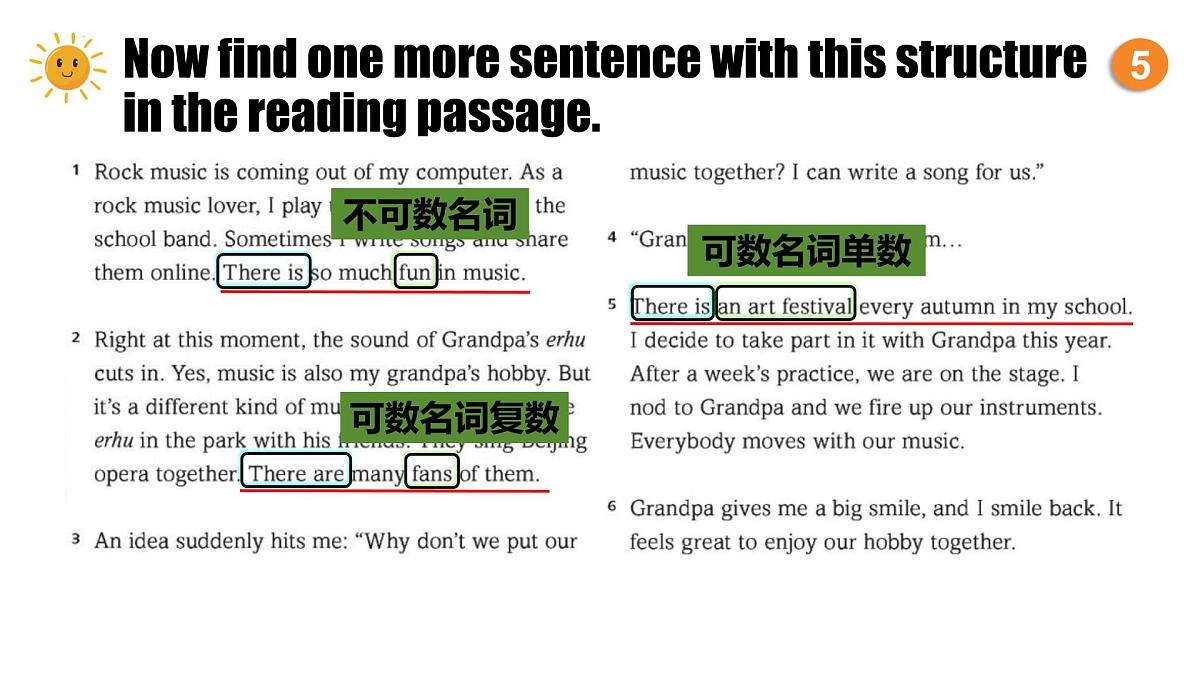 新外研版英语七上Unit2Lesson5Grammar rules andListening and speaking课件第4页