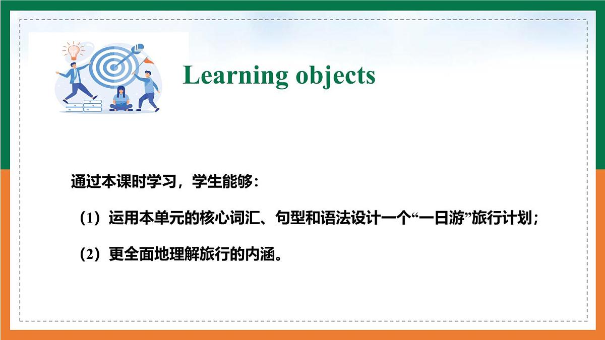 【公开课优质课件】Unit 6 Hitting the road Presenting ideas&Reflection新教材2025外研版七下英语第3页