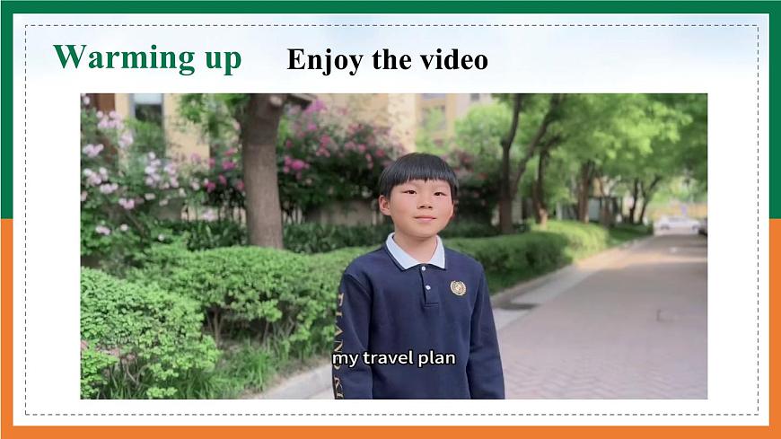 【公开课优质课件】Unit 6 Hitting the road Presenting ideas&Reflection新教材2025外研版七下英语第4页