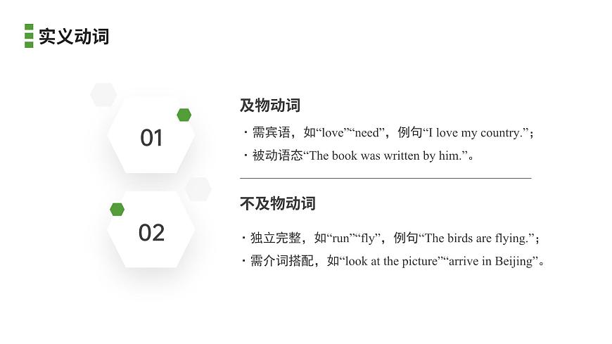 中考英语专题复习——动词精讲（分类+易错+动词短语+时态+语态+真题）课件PPT第4页