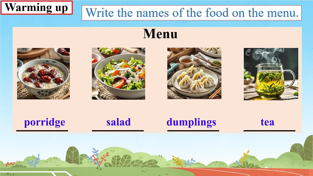 Unit 4 Eat Well Section A 2a-2e 课件 英语人教版（2024）七年级下册第3页