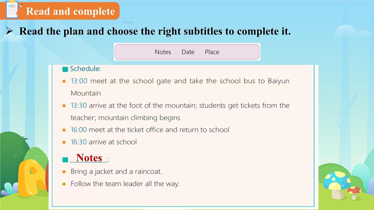 Unit 3 After-school activities Lesson 5 课件 英语冀教版（2024）七年级下册第6页