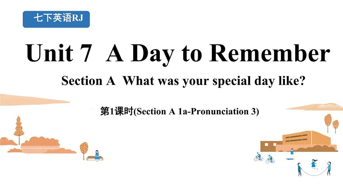 初中 英语 人教版（2024）七年级下册Unit 7 A Day to Remember Section A 课件第1页