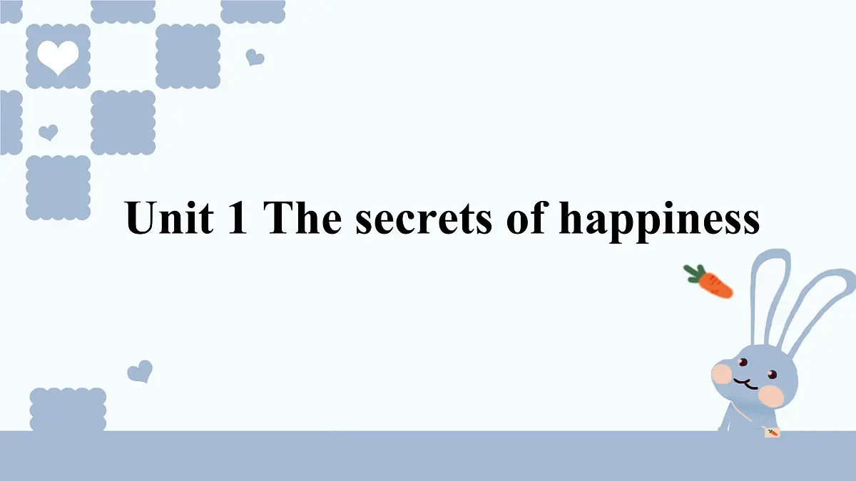 Unit 1 复习课件新外研版七年级英语下册第1页