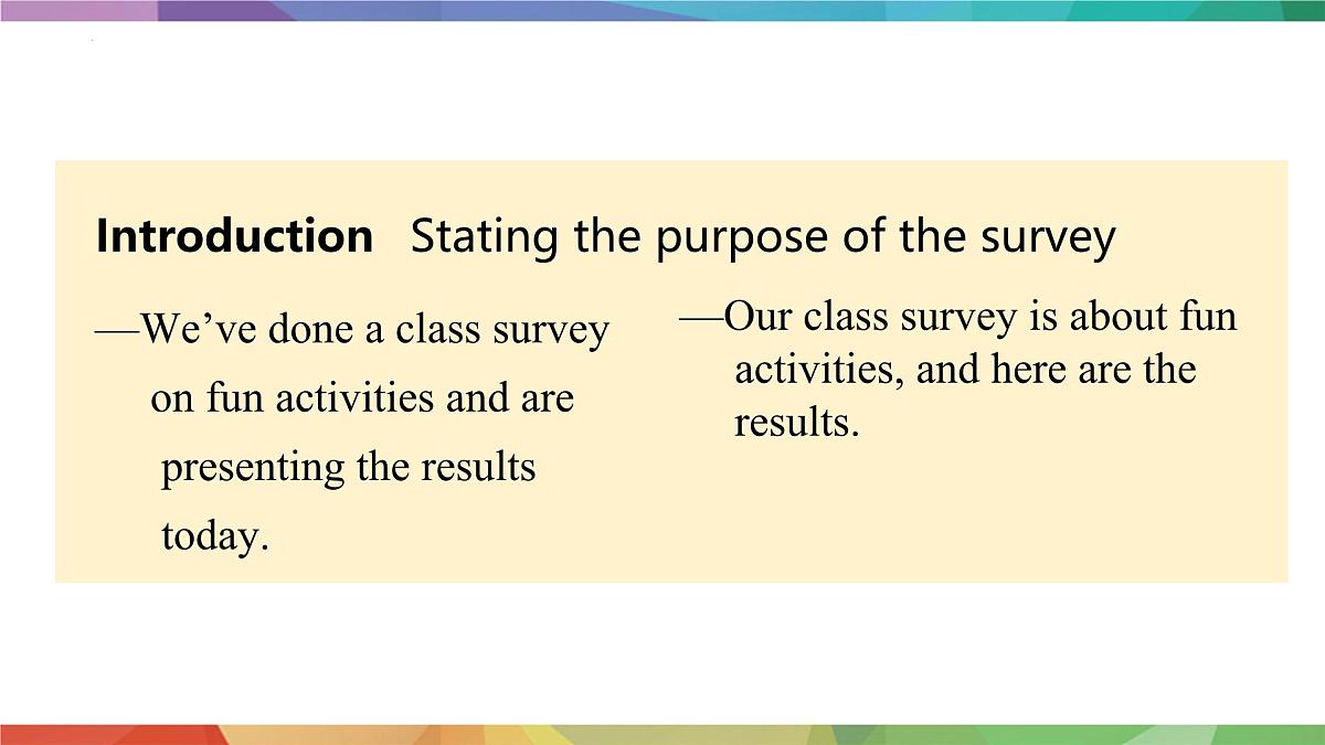 Unit4 Lesson 5 Presenting ideas-Reflection课件新外研版英语七下第5页