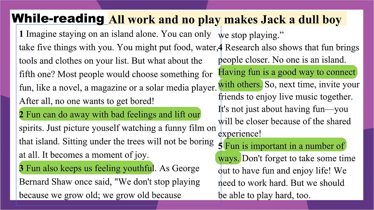 Unit4 Understanding ideas—Reading课件 外研版（2024）英语七下第5页