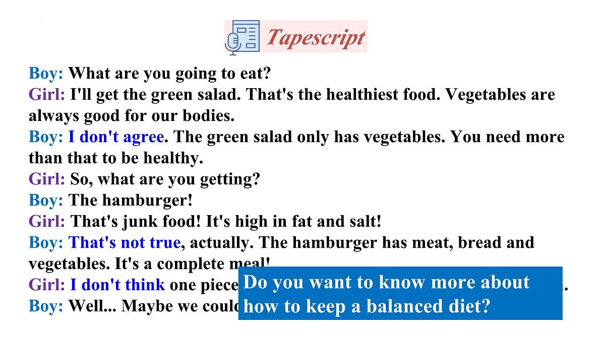 Unit 3 Listening and speaking 课件 外研版（2024）七年级英语下册第8页