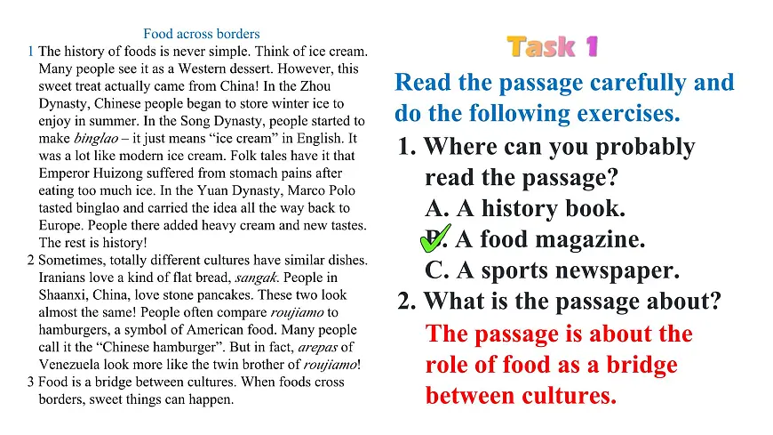 Unit 3 Reading for writing 课件 外研版（2024）七年级英语下册第5页