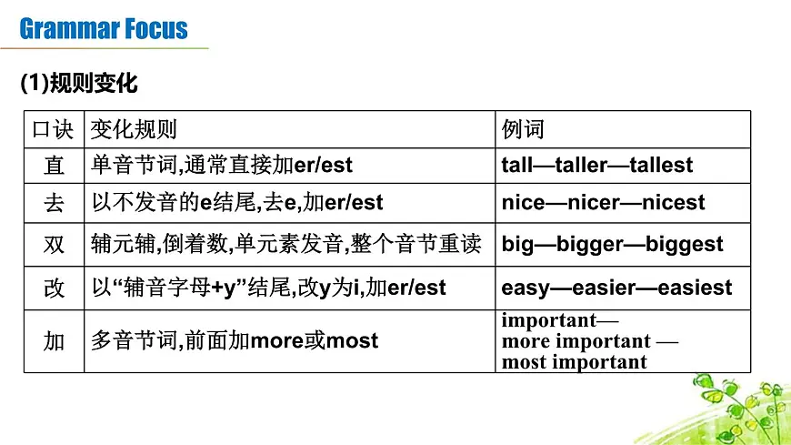 新外研版英语七下Unit5 第2课时 Grammar Rules课件第7页