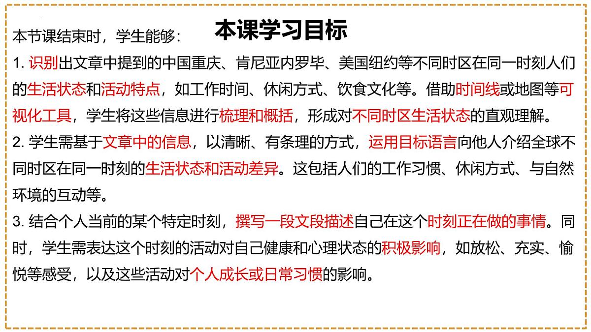 初中英语 人教版（2024）七年级下册Unit 5 Here and now Section B 课件第2页