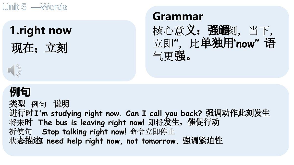 初中英语人教版（2024）七年级下册Unit 5 Here and now Section A 课件第4页
