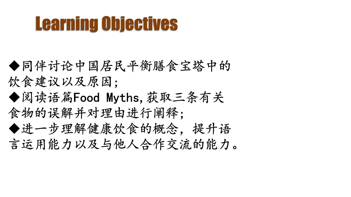初中英语人教版（2024）七年级下册Unit 4 Eat Well Section B 课件第2页