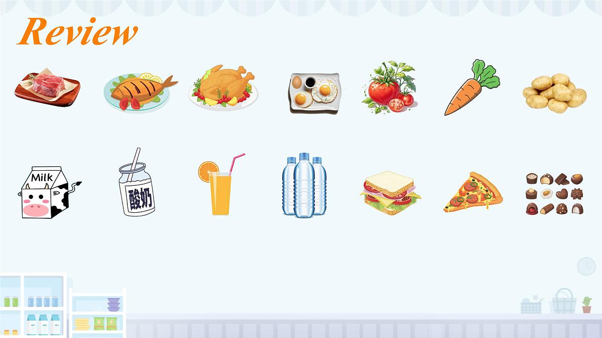初中英语人教版（2024）七年级下册Unit 4 Eat Well Section A 课件第2页