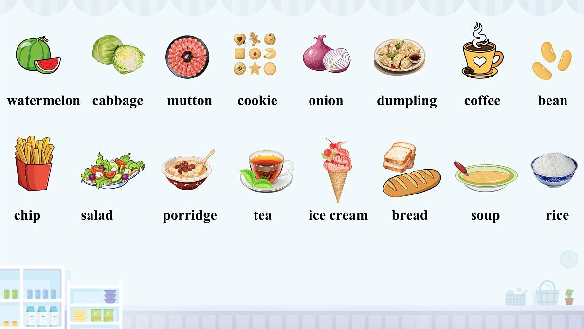 初中英语人教版（2024）七年级下册Unit 4 Eat Well Section A 课件第6页