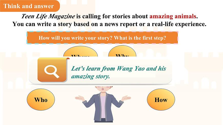 Unit 4 Our animal friends  Section3 Writing课件 英语沪教版（2024）七年级下册第5页