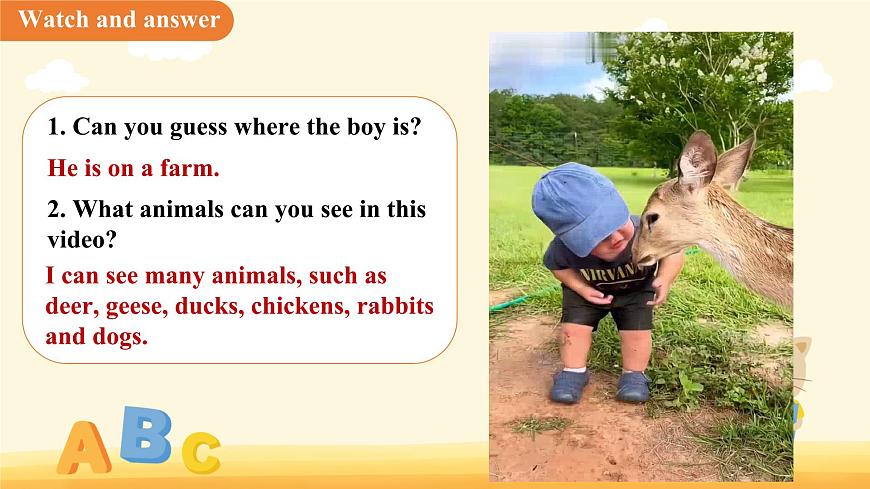 Unit 4 Our animal friends Section3 Speaking 课件 英语沪教版（2024）七年级下册第3页