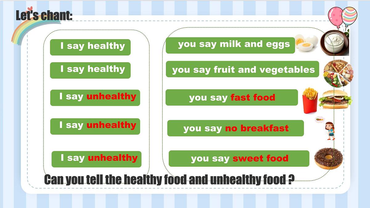 初中英语人教版（2024）七年级下册Unit 4 Eat Well Section B 课件第3页