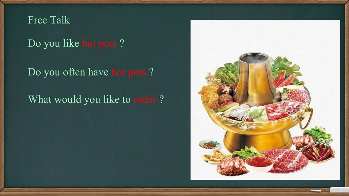 初中英语人教版（2024）七年级下册Unit 4 Eat Well Section A 课件第4页
