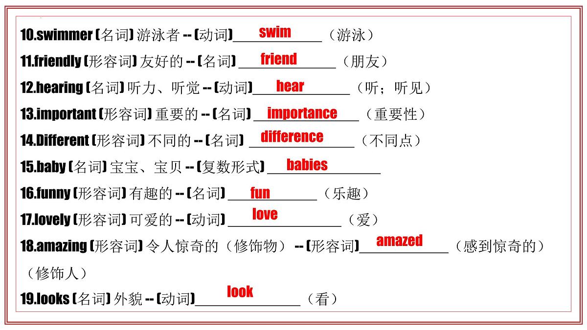 专题01 Units 1~2 教材知识复习课件【考点串讲】-2024-2025学年七年级英语下学期期中考点大串讲（人教版）第7页
