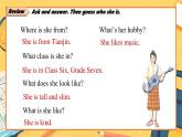 Unit 1 Let`s Be Friends!（第7課時）Oral Communication&Reading for Writing - 初中英語七年級上冊 同步課件+素材（仁愛科普版2024）