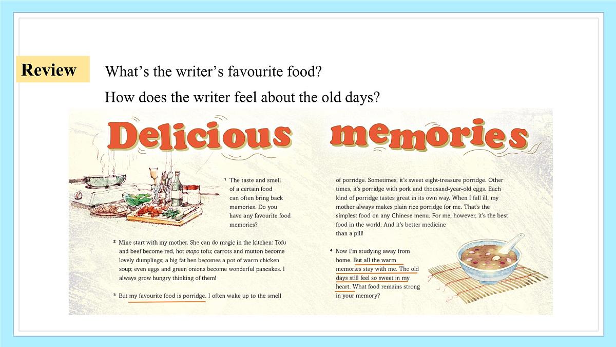 Unit 3 Food matters（第2课时）课件第2页